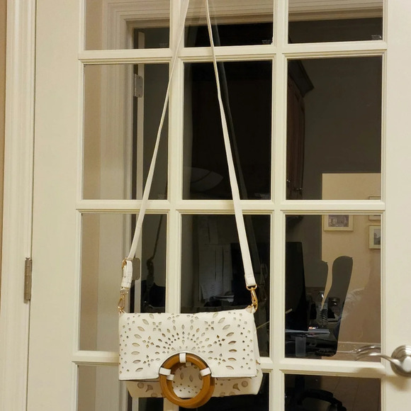 Boho Purse Laser Cutout, NWOT - Picture 2 of 8